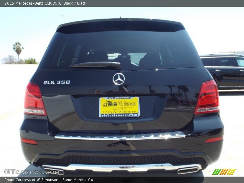 Black / Black 2015 Mercedes-Benz GLK 350