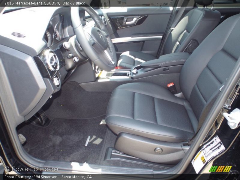 Black / Black 2015 Mercedes-Benz GLK 350