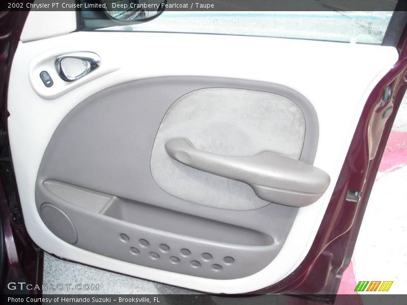 Deep Cranberry Pearlcoat / Taupe 2002 Chrysler PT Cruiser Limited