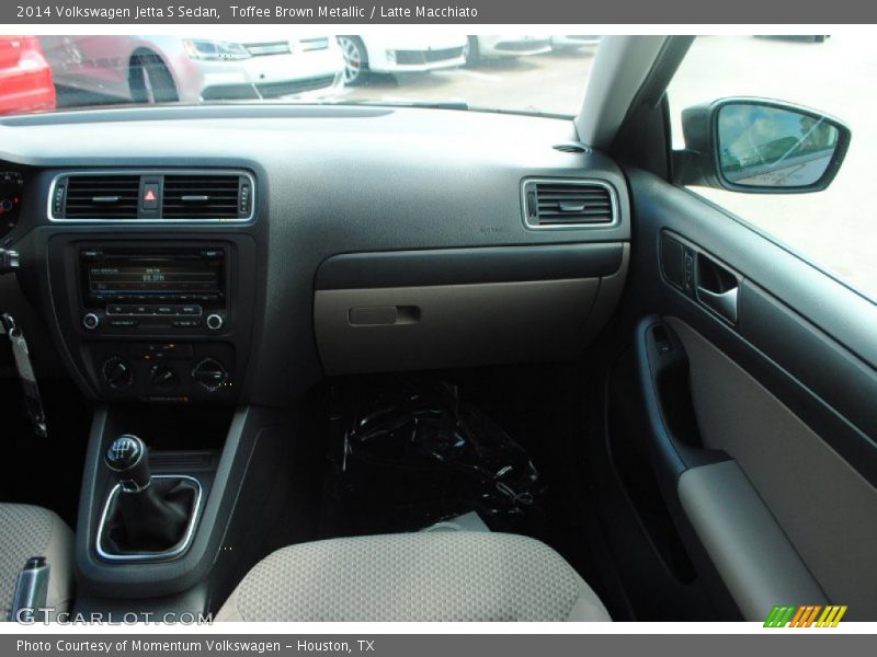 Toffee Brown Metallic / Latte Macchiato 2014 Volkswagen Jetta S Sedan