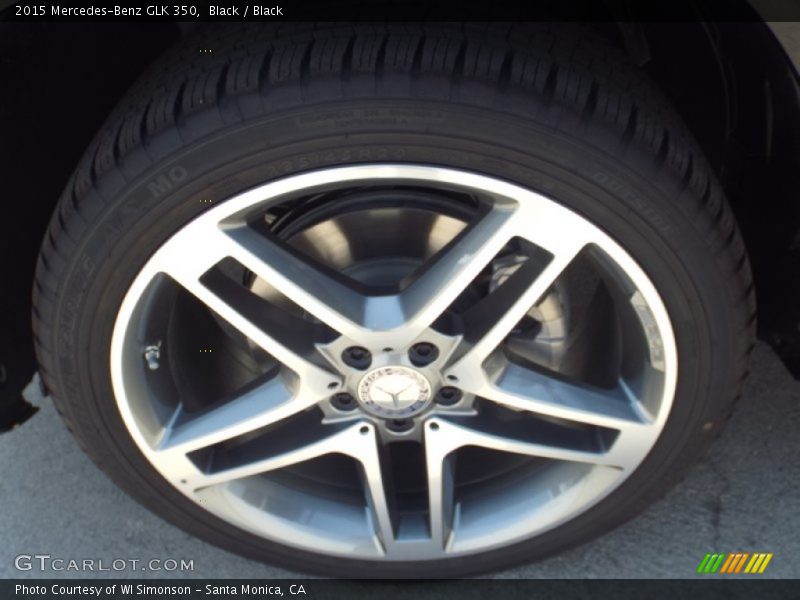 Black / Black 2015 Mercedes-Benz GLK 350