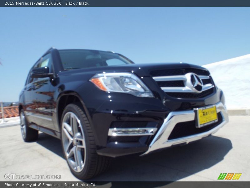 Black / Black 2015 Mercedes-Benz GLK 350