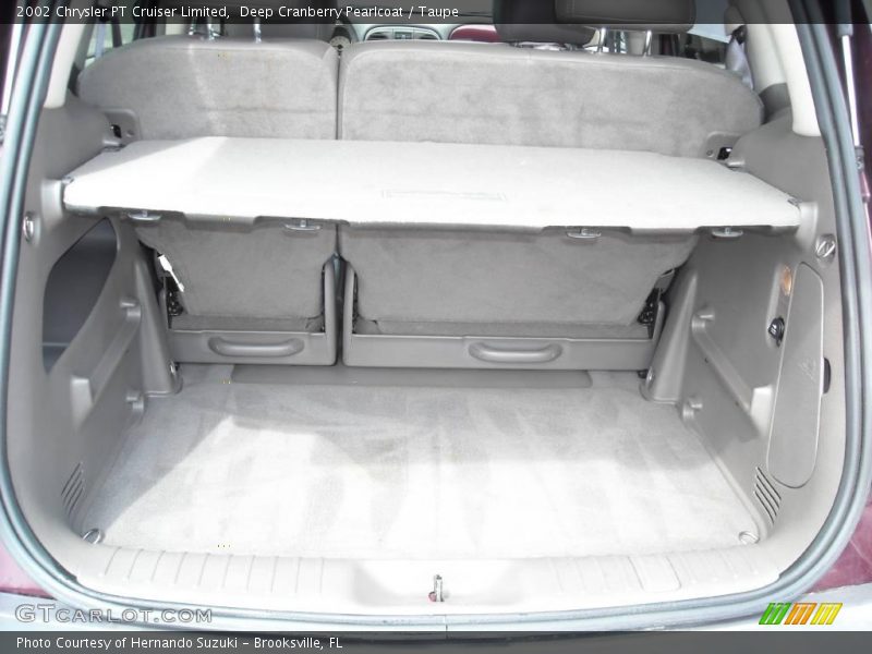Deep Cranberry Pearlcoat / Taupe 2002 Chrysler PT Cruiser Limited