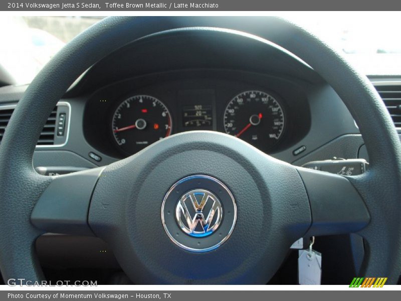 Toffee Brown Metallic / Latte Macchiato 2014 Volkswagen Jetta S Sedan