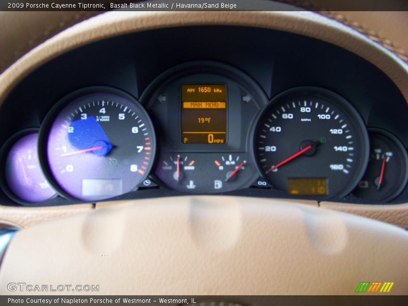 Basalt Black Metallic / Havanna/Sand Beige 2009 Porsche Cayenne Tiptronic