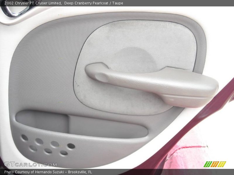 Deep Cranberry Pearlcoat / Taupe 2002 Chrysler PT Cruiser Limited