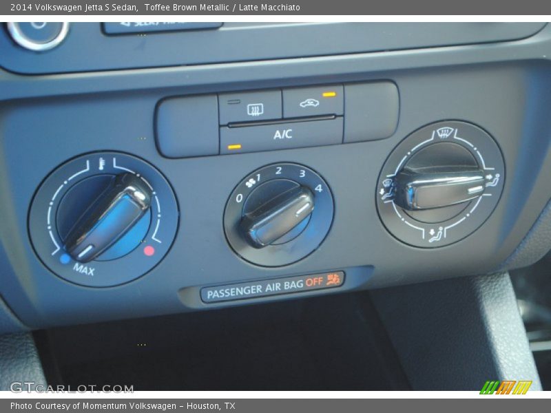 Toffee Brown Metallic / Latte Macchiato 2014 Volkswagen Jetta S Sedan