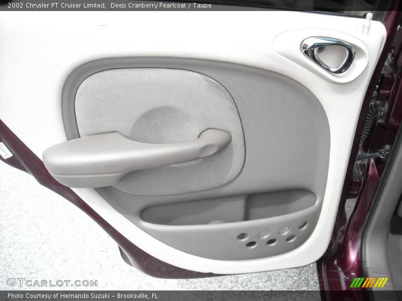 Deep Cranberry Pearlcoat / Taupe 2002 Chrysler PT Cruiser Limited