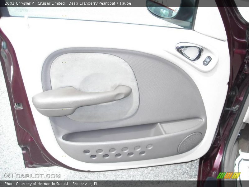 Deep Cranberry Pearlcoat / Taupe 2002 Chrysler PT Cruiser Limited