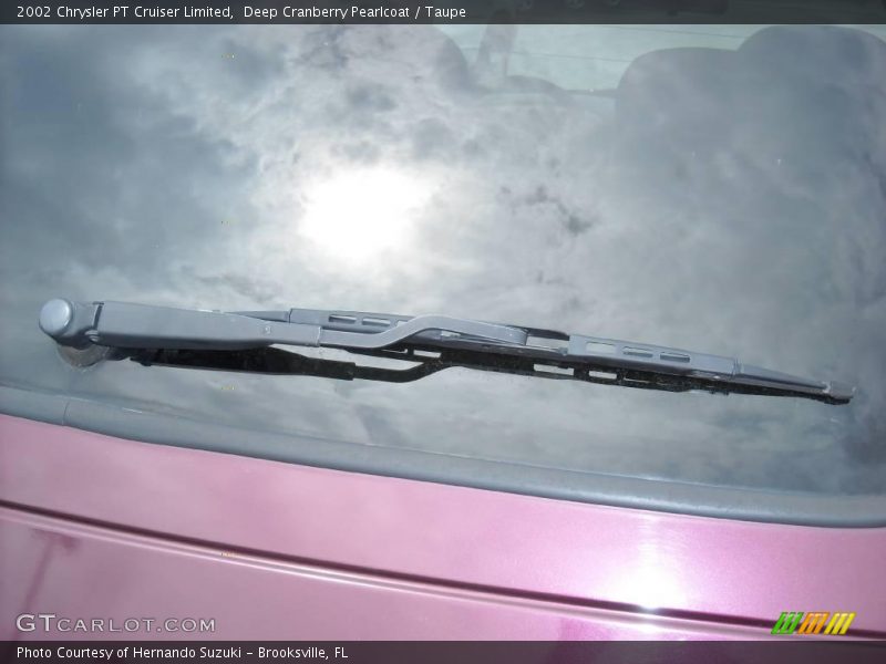 Deep Cranberry Pearlcoat / Taupe 2002 Chrysler PT Cruiser Limited