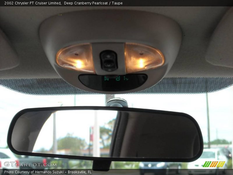 Deep Cranberry Pearlcoat / Taupe 2002 Chrysler PT Cruiser Limited