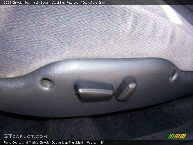 Steel Blue Pearlcoat / Dark Slate Gray 2003 Chrysler Sebring LXi Sedan