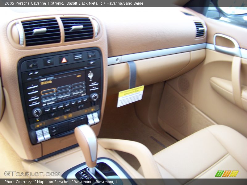 Basalt Black Metallic / Havanna/Sand Beige 2009 Porsche Cayenne Tiptronic