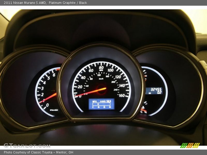 Platinum Graphite / Black 2011 Nissan Murano S AWD