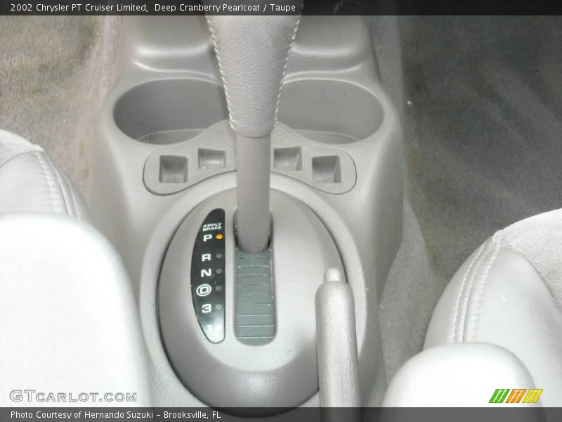 Deep Cranberry Pearlcoat / Taupe 2002 Chrysler PT Cruiser Limited