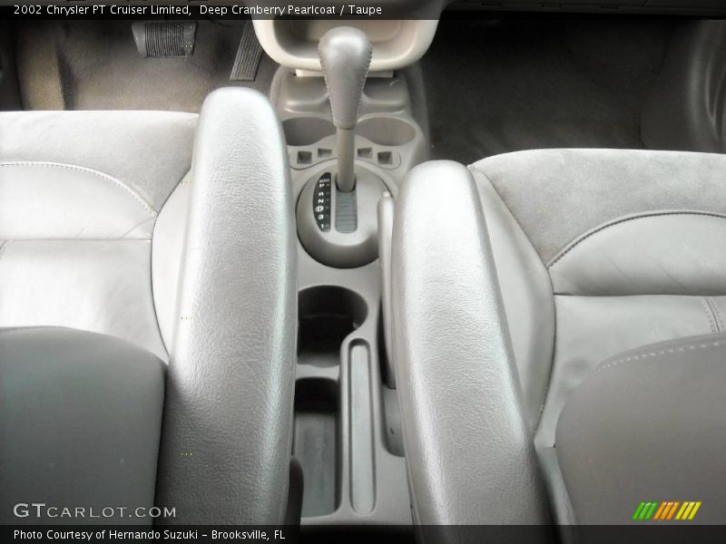 Deep Cranberry Pearlcoat / Taupe 2002 Chrysler PT Cruiser Limited