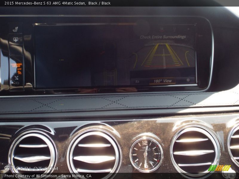 Black / Black 2015 Mercedes-Benz S 63 AMG 4Matic Sedan