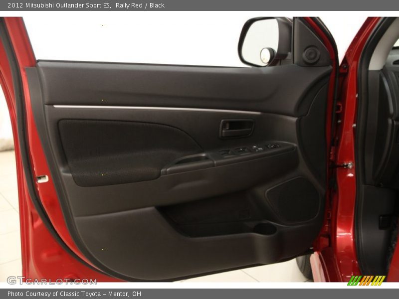 Rally Red / Black 2012 Mitsubishi Outlander Sport ES