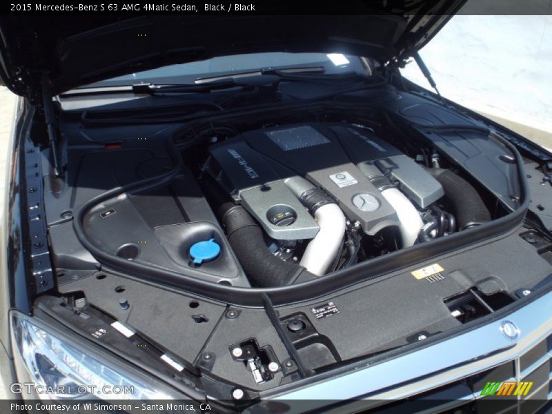 Black / Black 2015 Mercedes-Benz S 63 AMG 4Matic Sedan