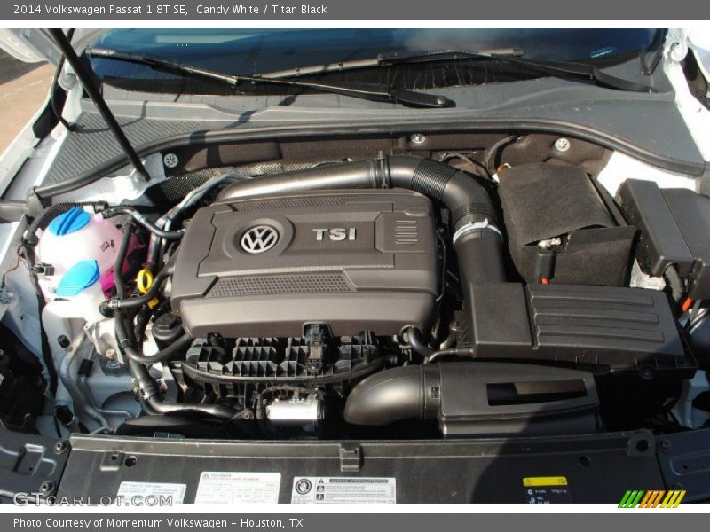 Candy White / Titan Black 2014 Volkswagen Passat 1.8T SE