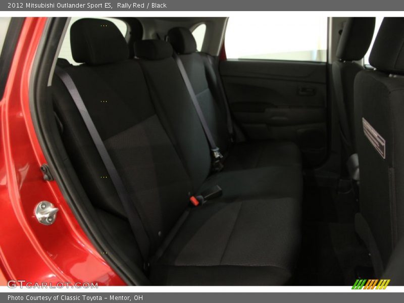 Rally Red / Black 2012 Mitsubishi Outlander Sport ES
