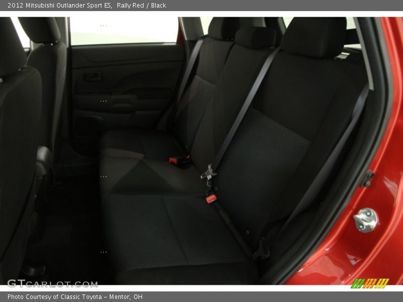 Rally Red / Black 2012 Mitsubishi Outlander Sport ES