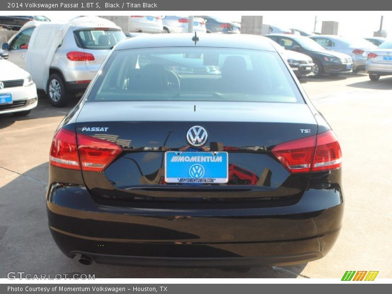 Black / Titan Black 2014 Volkswagen Passat 1.8T S