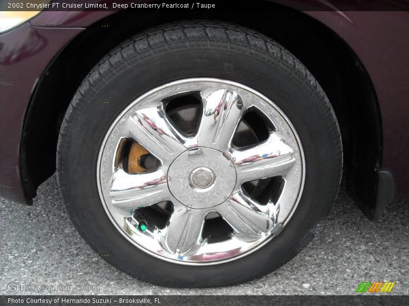 Deep Cranberry Pearlcoat / Taupe 2002 Chrysler PT Cruiser Limited