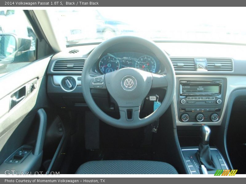 Black / Titan Black 2014 Volkswagen Passat 1.8T S