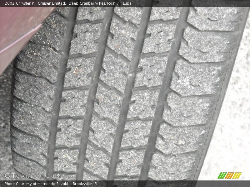 Deep Cranberry Pearlcoat / Taupe 2002 Chrysler PT Cruiser Limited