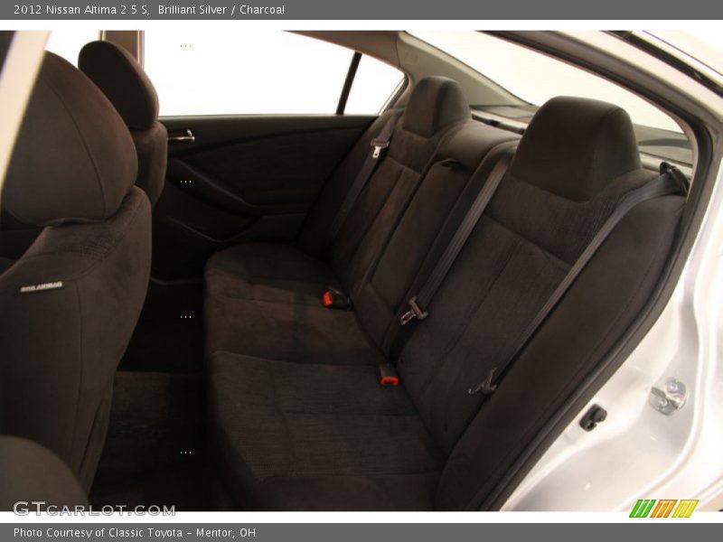 Brilliant Silver / Charcoal 2012 Nissan Altima 2.5 S