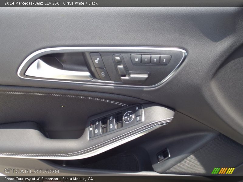 Cirrus White / Black 2014 Mercedes-Benz CLA 250