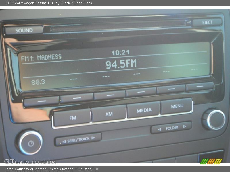 Black / Titan Black 2014 Volkswagen Passat 1.8T S