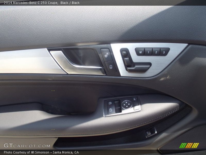 Black / Black 2014 Mercedes-Benz C 250 Coupe