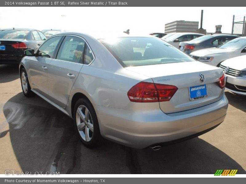 Reflex Silver Metallic / Titan Black 2014 Volkswagen Passat 1.8T SE