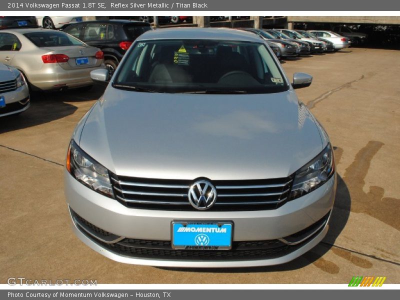 Reflex Silver Metallic / Titan Black 2014 Volkswagen Passat 1.8T SE