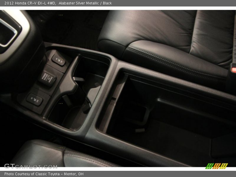 Alabaster Silver Metallic / Black 2012 Honda CR-V EX-L 4WD