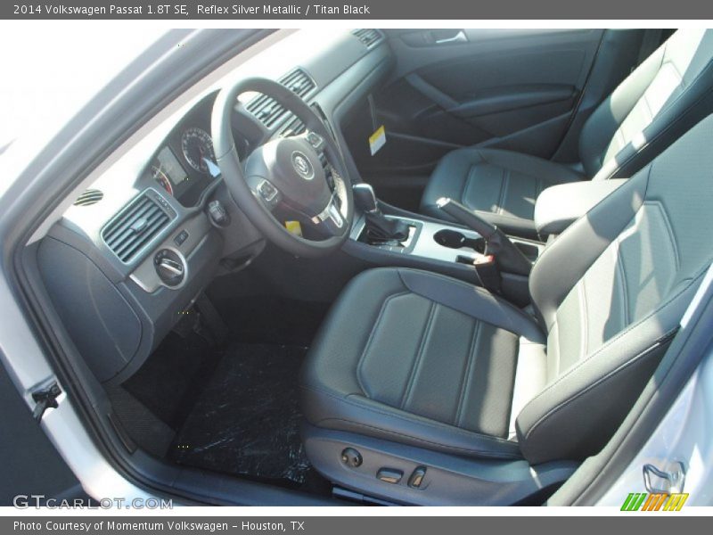 Reflex Silver Metallic / Titan Black 2014 Volkswagen Passat 1.8T SE