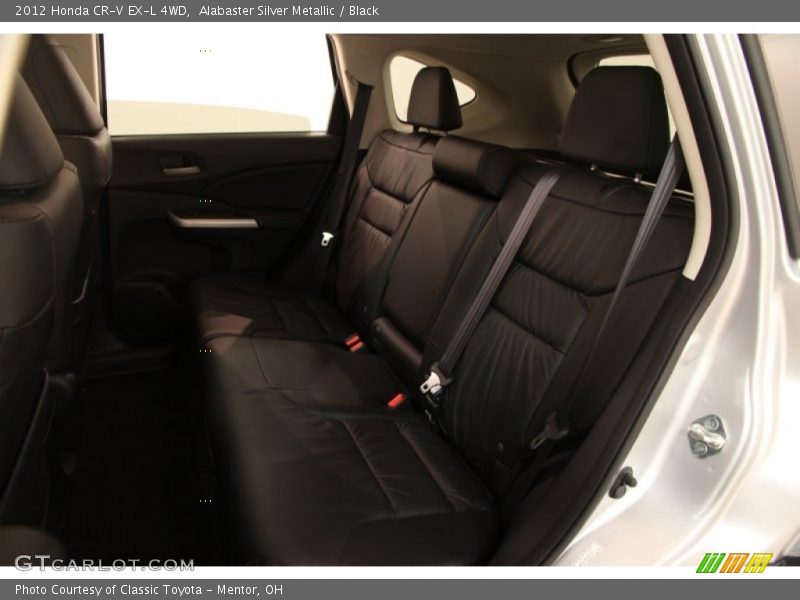 Alabaster Silver Metallic / Black 2012 Honda CR-V EX-L 4WD