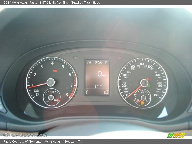 Reflex Silver Metallic / Titan Black 2014 Volkswagen Passat 1.8T SE