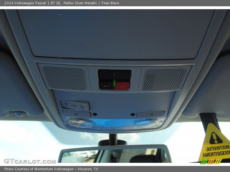 Reflex Silver Metallic / Titan Black 2014 Volkswagen Passat 1.8T SE