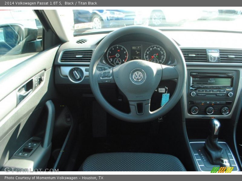 Black / Titan Black 2014 Volkswagen Passat 1.8T S