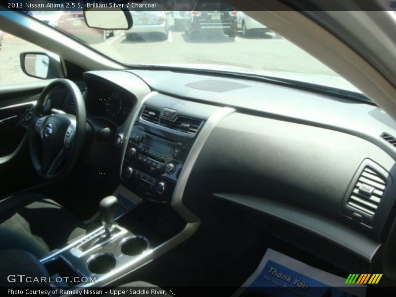 Brilliant Silver / Charcoal 2013 Nissan Altima 2.5 S