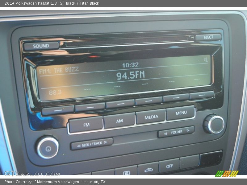 Black / Titan Black 2014 Volkswagen Passat 1.8T S