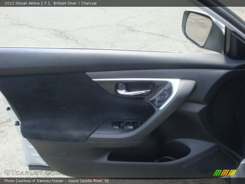 Brilliant Silver / Charcoal 2013 Nissan Altima 2.5 S