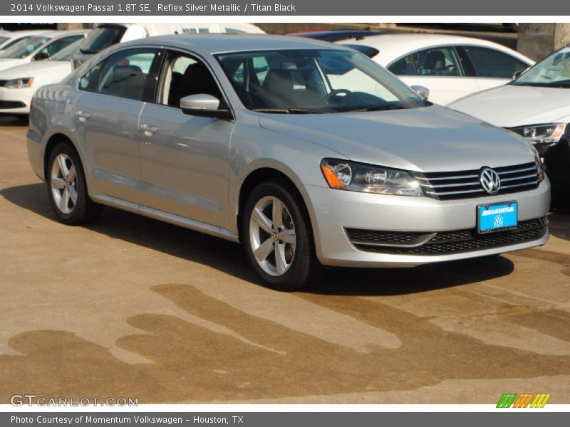 Reflex Silver Metallic / Titan Black 2014 Volkswagen Passat 1.8T SE