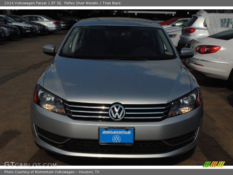 Reflex Silver Metallic / Titan Black 2014 Volkswagen Passat 1.8T SE