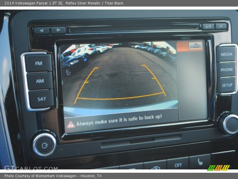 Reflex Silver Metallic / Titan Black 2014 Volkswagen Passat 1.8T SE