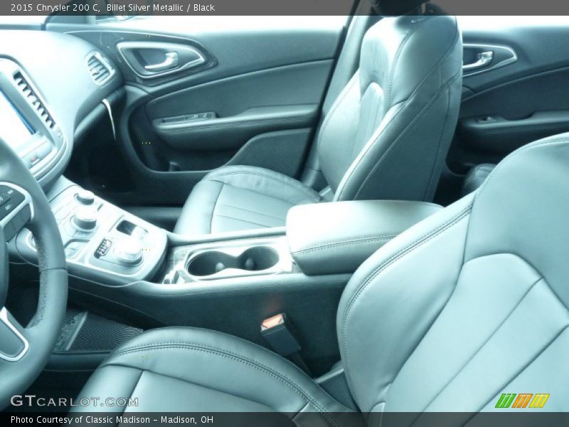 Billet Silver Metallic / Black 2015 Chrysler 200 C