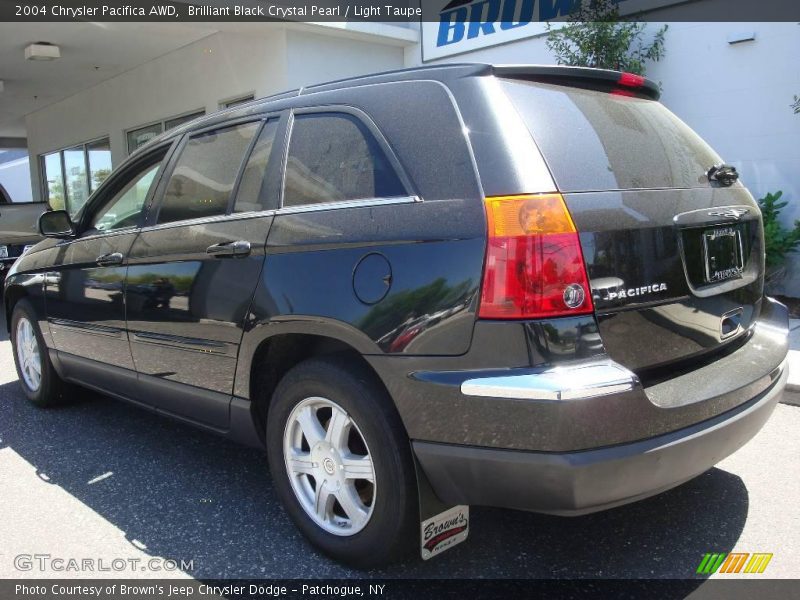 Brilliant Black Crystal Pearl / Light Taupe 2004 Chrysler Pacifica AWD